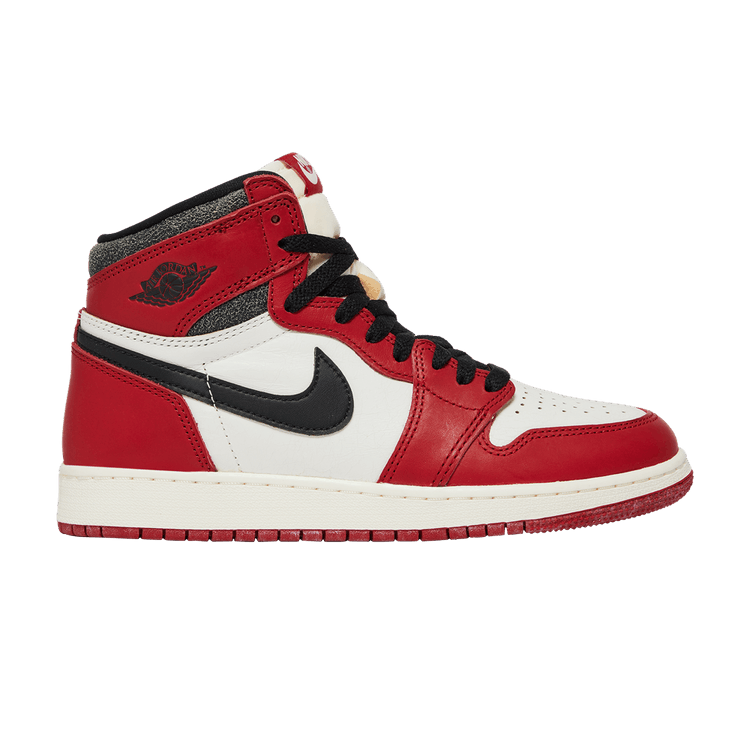 Air Jordan 1 Retro High OG GS 'Chicago Lost &amp; Found' — Varsity Red/Black/Sail/Muslin