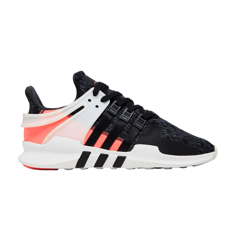 Adidas EQT Support ADV Primeknit 'Turbo' — Black/Turbo Red/White