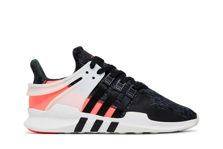 Adidas EQT Support ADV Primeknit 'Turbo' — Black/Turbo Red/White