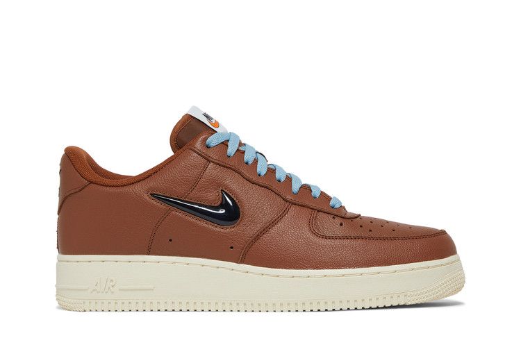 Nike Air Force 1 '07 Premium Vintage 'Certified Fresh - Pecan' — Pecan/Pecan/Alpha Orange/Black (2)