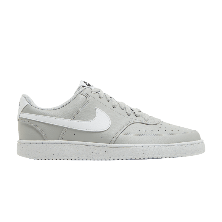Nike Court Vision Low Next Nature 'Grey Fog White' — Grey Fog/Black/White