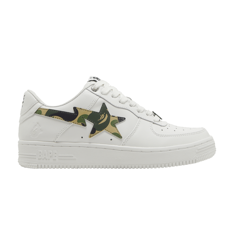 Bapesta 'ABC Camo - Green' 2022 — White/Green
