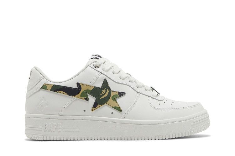Bapesta 'ABC Camo - Green' 2022 — White/Green