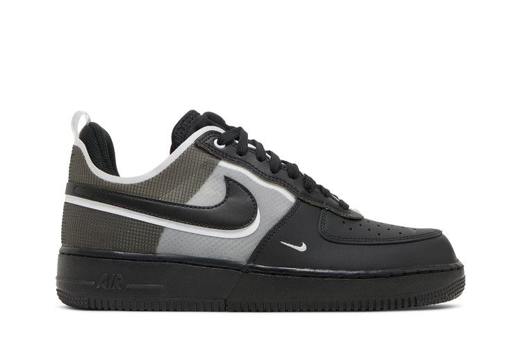 Nike Air Force 1 React 'Black White' — Black/Black/White (2)