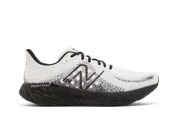 New Balance Fresh Foam X 1080v12 2E Wide 'White Black' — White/Black