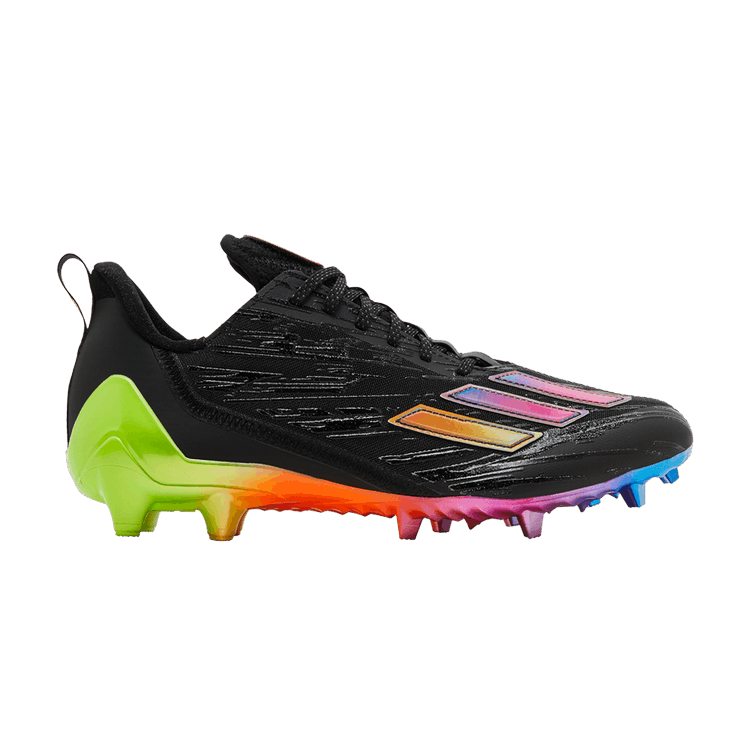 adidas Adizero Cleats 'Emojis - Core Black' — Core Black/Core Black/Grey Five