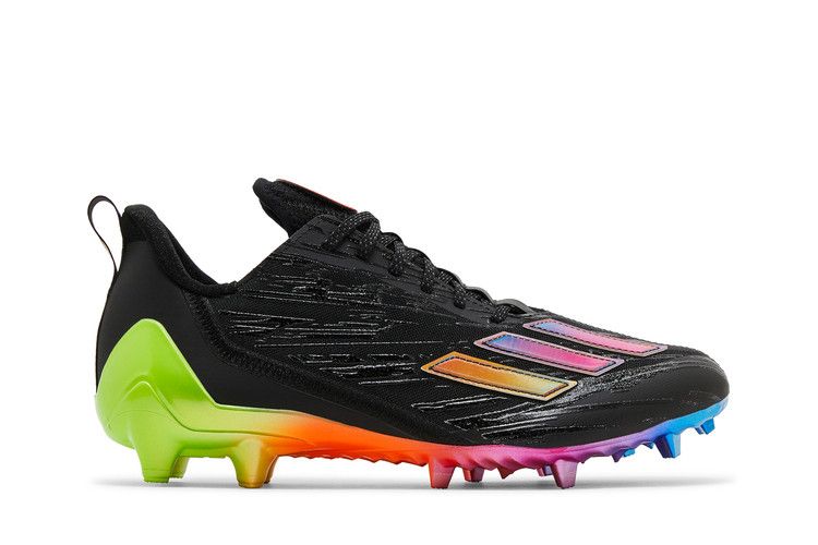 adidas Adizero Cleats 'Emojis - Core Black' — Core Black/Core Black/Grey Five