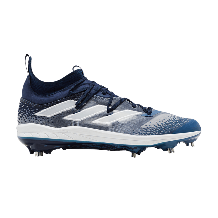 Adidas Adizero Afterburner NWV 'Team Navy White' — Team Navy/Cloud White/Wonder Steel
