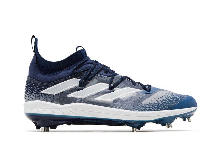 Adidas Adizero Afterburner NWV 'Team Navy White' — Team Navy/Cloud White/Wonder Steel