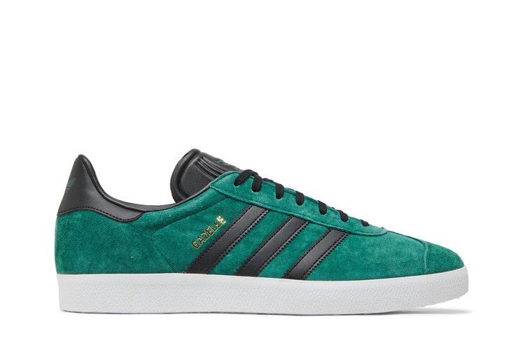 Adidas Gazelle 'Collegiate Green Black' — Collegiate Green/Black/Gold Metallic