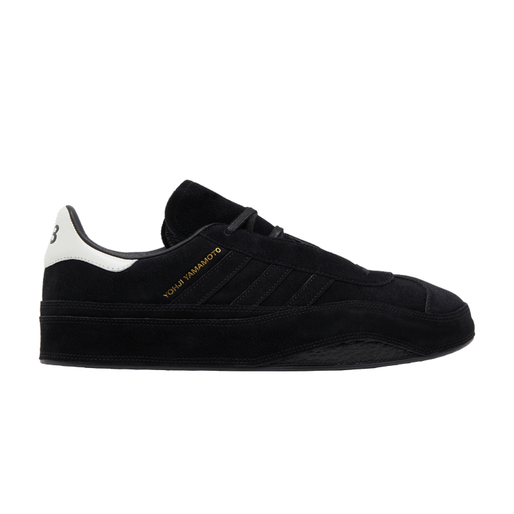 adidas Y-3 Gazelle 'Black White' — Black/Black/Core White