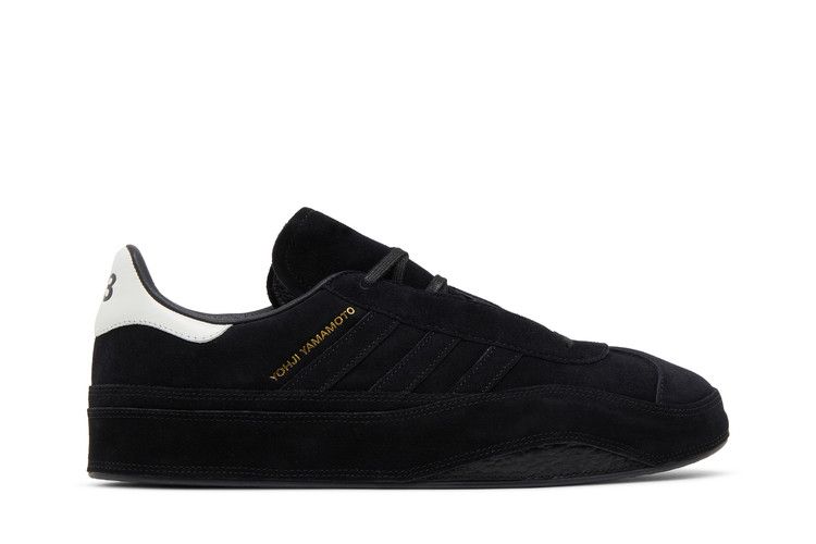 adidas Y-3 Gazelle 'Black White' — Black/Black/Core White