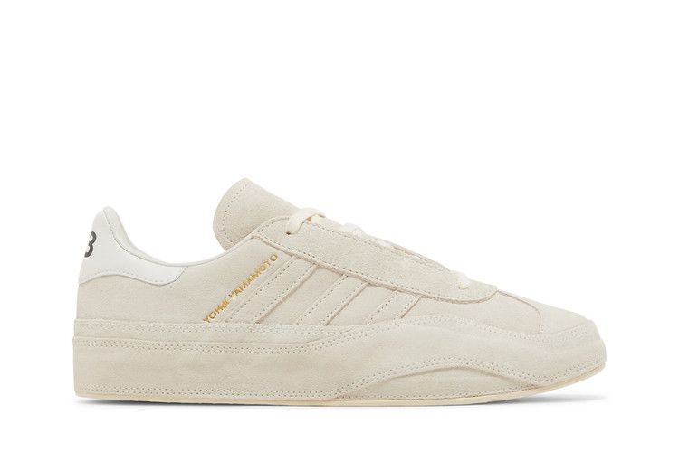 adidas Y-3 Gazelle 'Cream White' — Cream White/Cream White/Core White