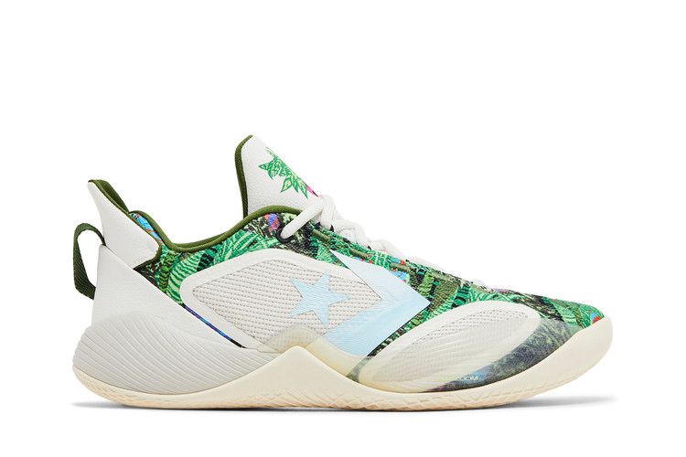 Converse All Star BB Shift 'Botanical' — Vintage White/Treeline