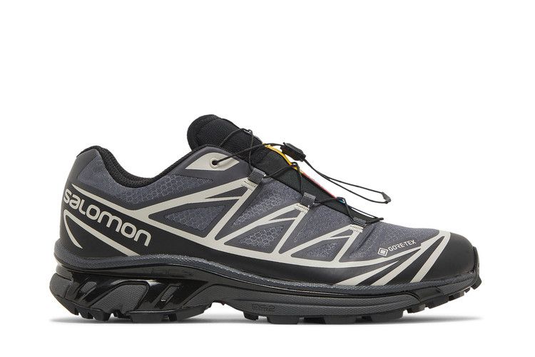Salomon XT-6 GORE-TEX 'Black' — Black/Ebony/Lunar Rock