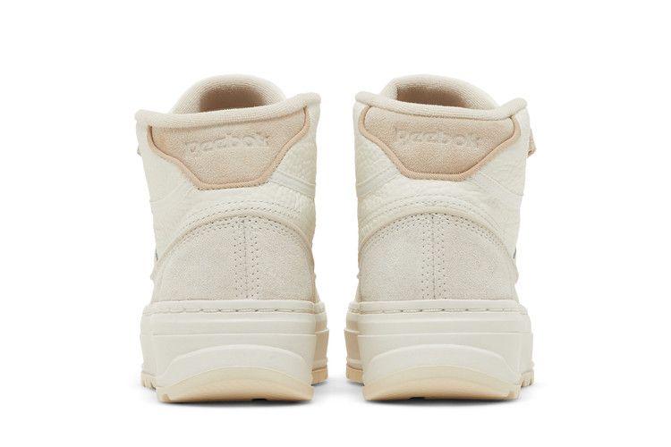 Reebok Wmns Club C Geo Mid 'Chalk Alabaster' — Chalk/Alabaster/Modern Beige