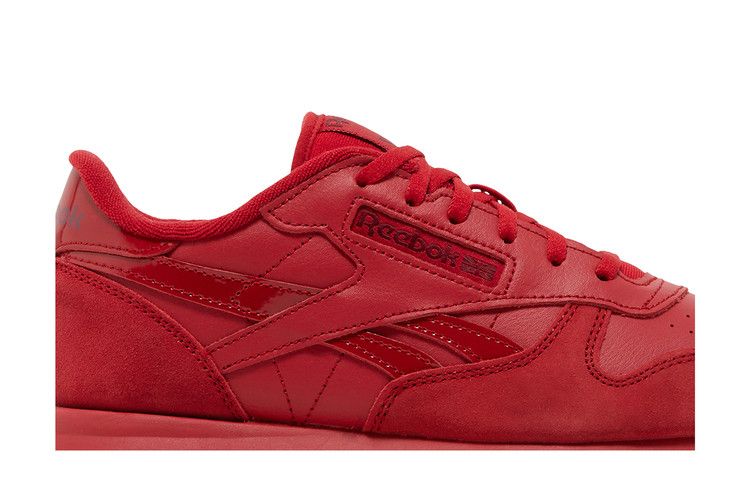 Reebok Wmns Classic Leather SP 'Flash Red' — Flash Red/Flash Red/Classic Burgundy