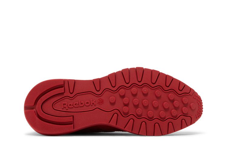 Reebok Wmns Classic Leather SP 'Flash Red' — Flash Red/Flash Red/Classic Burgundy