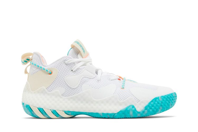 adidas Harden Vol. 6 'The Bahamas' — Cloud White/Ecru Tint/Beam Orange