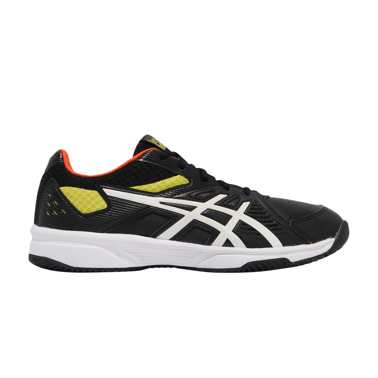 Asics Court Slide Clay 'Black Sour Yuzu' — Black/Sour Yuzu