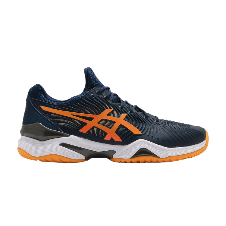Asics Court FF 2 'French Blue Amber' — French Blue/Amber