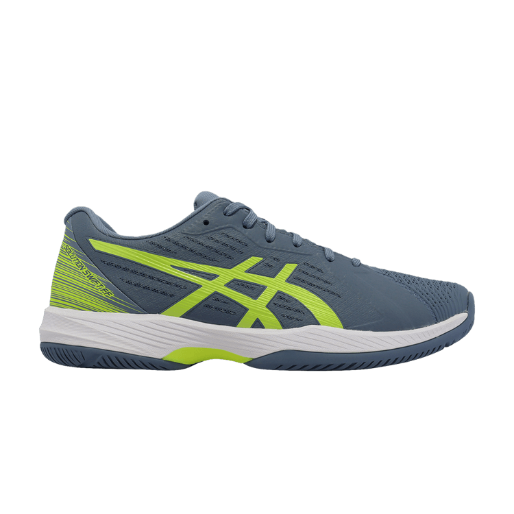 Asics Solution Swift FF 'Steel Blue Hazard Green' — Steel Blue/Hazard Green