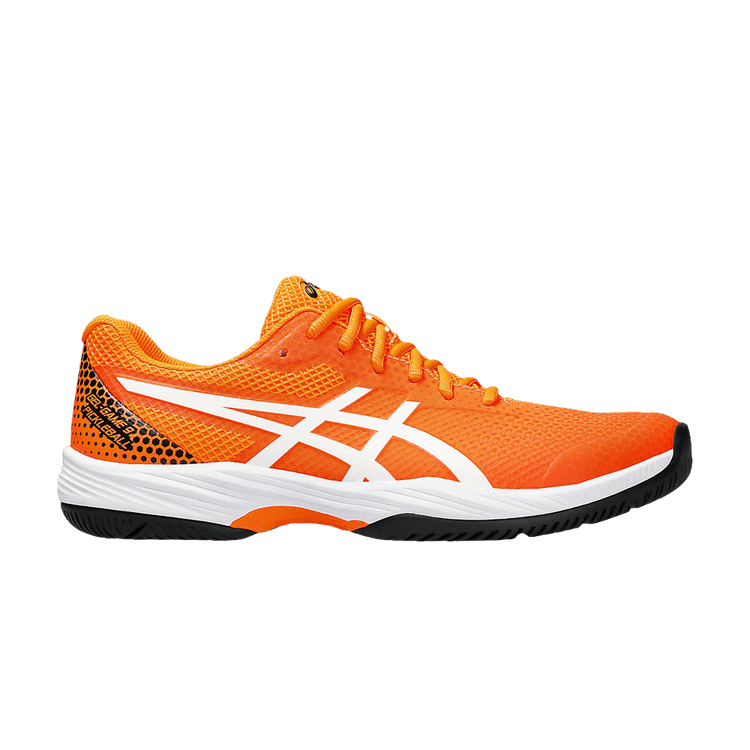 Asics Gel Game 9 Pickleball 'Shocking Orange' — Shocking Orange/White