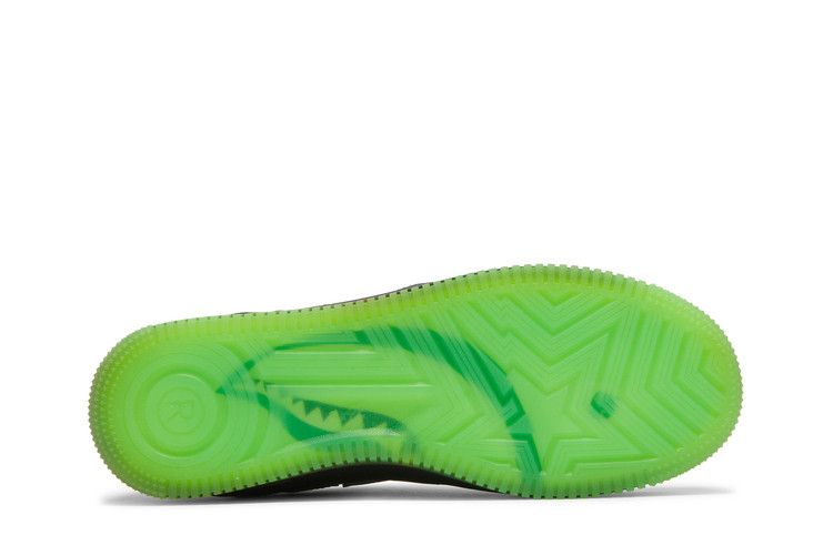 Razer x Bapesta Low M2 'Neon Camo' — Green
