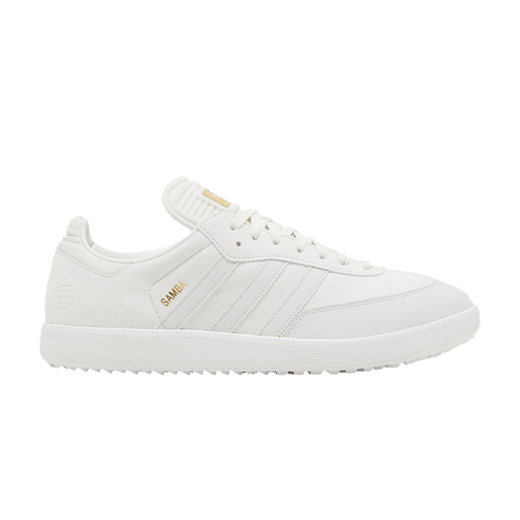 adidas Samba Spikeless Golf SE 'Crystal White' — Crystal White/Crystal White/Cloud White