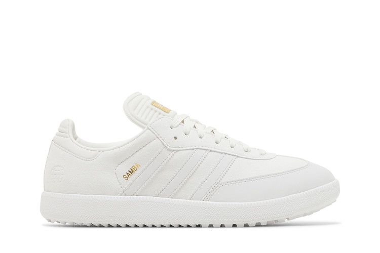 adidas Samba Spikeless Golf SE 'Crystal White' — Crystal White/Crystal White/Cloud White