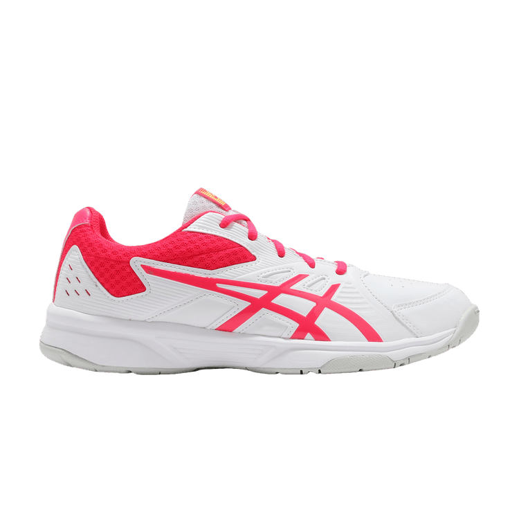 Asics Wmns Court Slide 'White Laser Pink' — White/Laser Pink