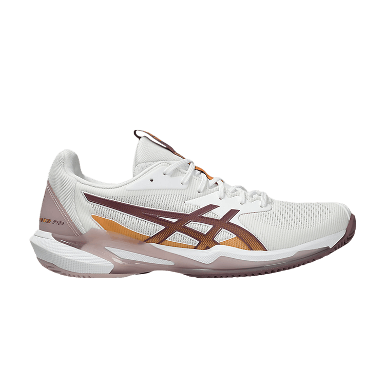 Asics Wmns Solution Speed FF 3 Clay 'White Dusty Mauve' — White/Dusty Mauve