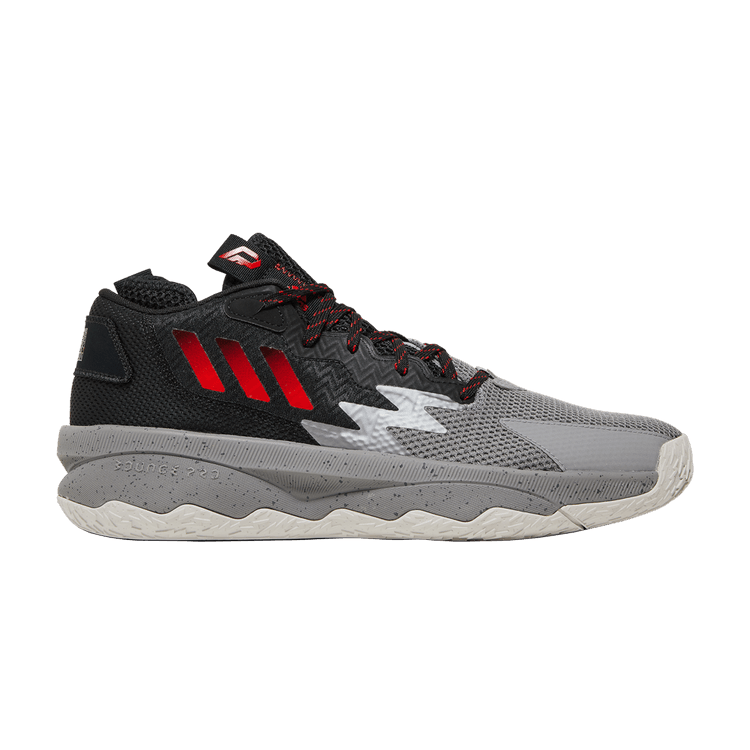 adidas Dame 8 'Bridge City' — Grey Three/Red/Core Black