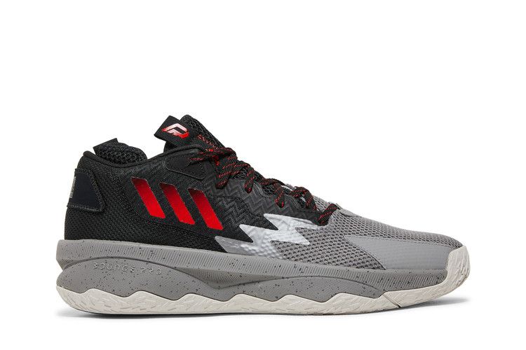 adidas Dame 8 'Bridge City' — Grey Three/Red/Core Black