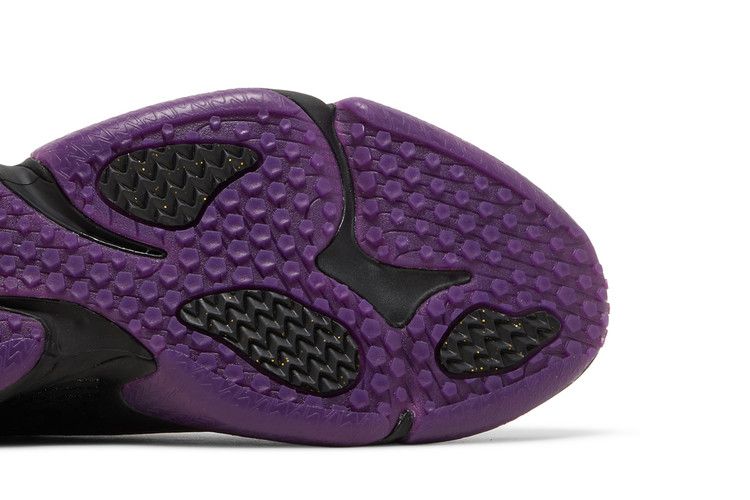 Marvel x adidas Mahomes 1 Impact FLX 'Black Panther' — Core Black/Gold Metallic/Tribe Purple