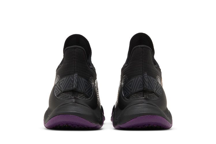 Marvel x adidas Mahomes 1 Impact FLX 'Black Panther' — Core Black/Gold Metallic/Tribe Purple