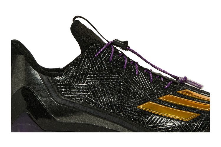Marvel x adidas Adizero 12.0 'Black Panther' — Core Black/Gold Metallic/Tribe Purple