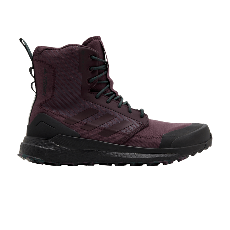 adidas Terrex Free Hiker XPL GORE-TEX 'Shadow Maroon' — Shadow Maroon/Shadow Green/Core Black