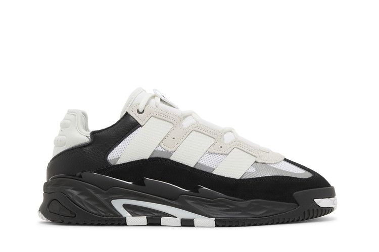 adidas Niteball 'White Black' — Cloud White/Core Black/Silver Metallic