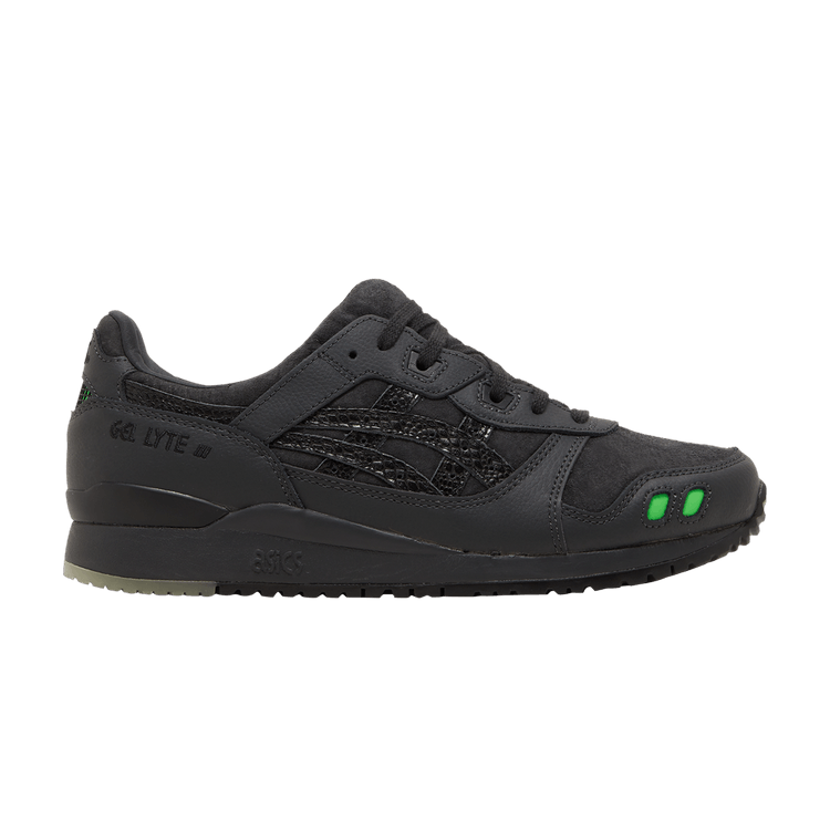 atmos x ASICS Gel Lyte 3 OG 'Black Python' — Black/Black