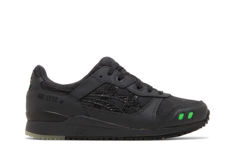 atmos x ASICS Gel Lyte 3 OG 'Black Python' — Black/Black