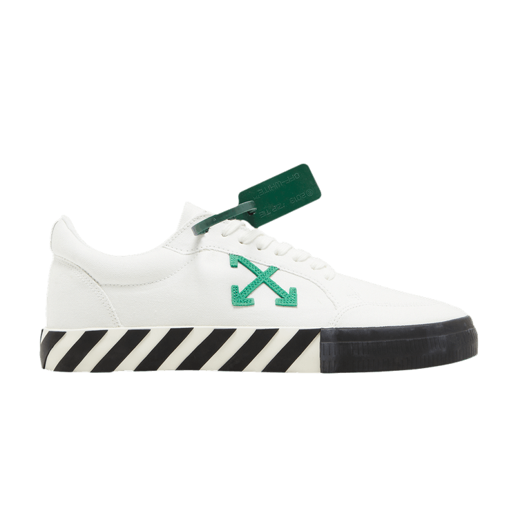 Off-White Vulc Sneaker 'White Green' — White/Green