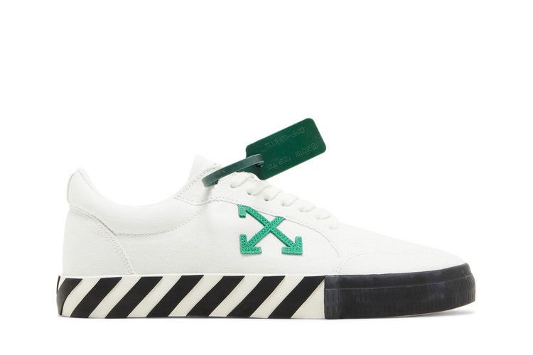 Off-White Vulc Sneaker 'White Green' — White/Green