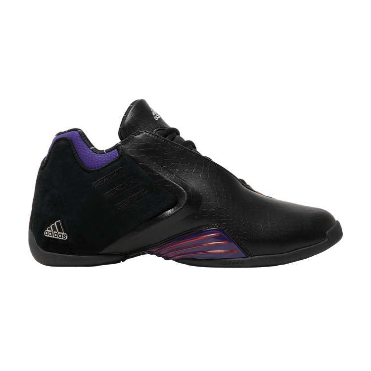 adidas T-Mac 3 Restomod 'Raptors' — Core Black/College Purple/Collegiate Red