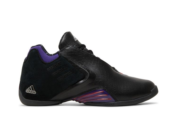 adidas T-Mac 3 Restomod 'Raptors' — Core Black/College Purple/Collegiate Red