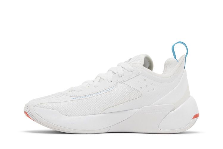 Air Jordan Luka 1 GS 'Legend of 7' — White/Neo Turquoise/Bright Crimson/Metallic Silver
