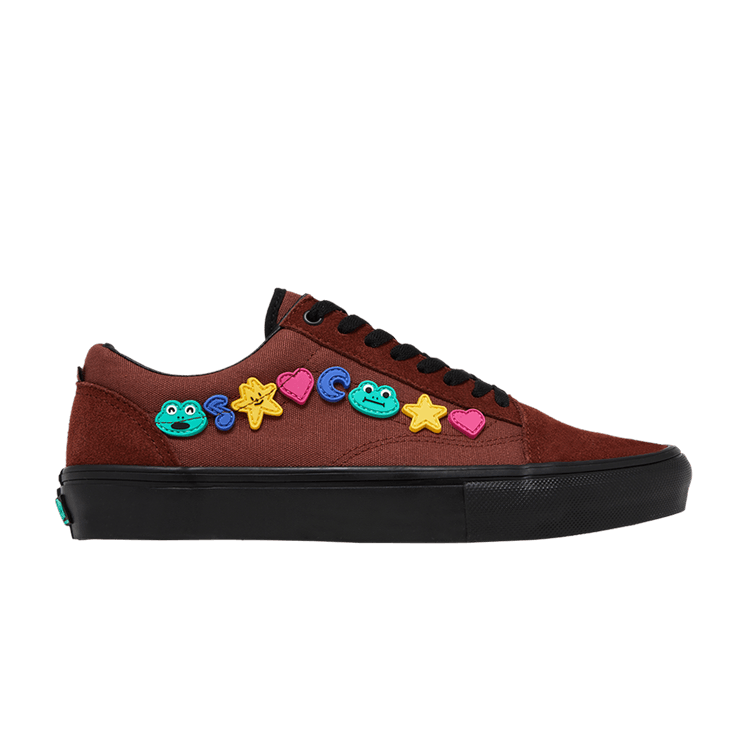 Frog Skateboards x Vans Skate Old Skool 'Brown' — Brown/Black