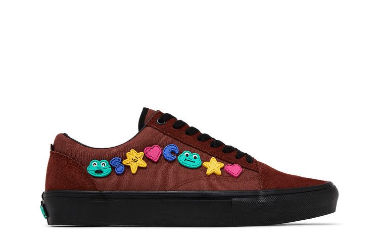 Frog Skateboards x Vans Skate Old Skool 'Brown' — Brown/Black