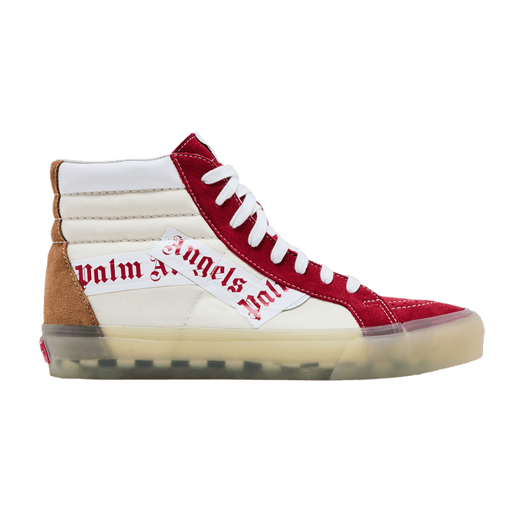Palm Angels x Vans Sk8-Hi VLT LX 'Chili Pepper' — Chili Pepper/Chipmunk