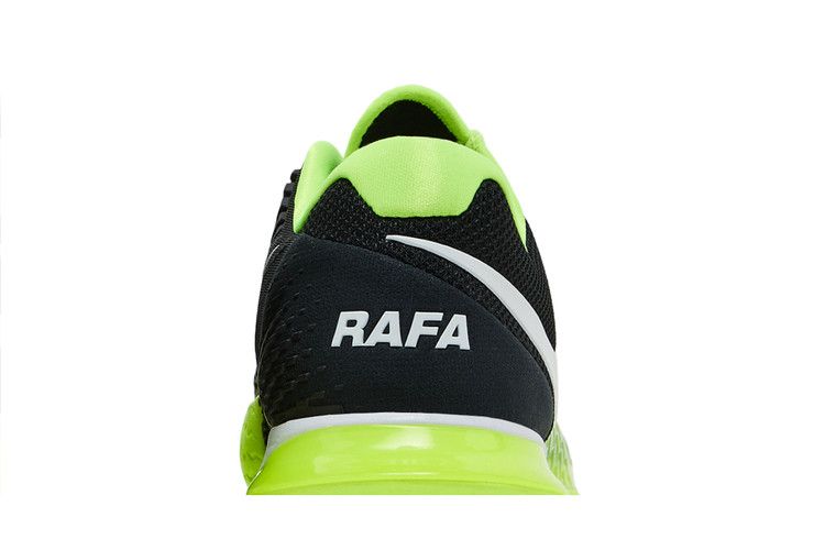 NikeCourt Zoom Vapor Cage 4 Rafa 'Off Noir Volt' — Off Noir/Volt/White (8)